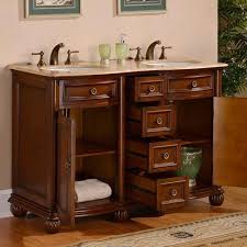 Choose from a wide selection of great styles and finishes. Hera Double 52 Inch Traditional Bathroom Vanity