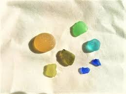 Collecting Sea Glass In San Diego San