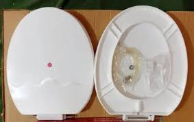 Remox White Plastic Toilet Seat Covers