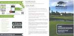 Scorecard - Woodside Golf Course - Airdrie Alberta