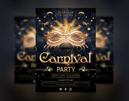 Carnival Party Invitation Template On Behance