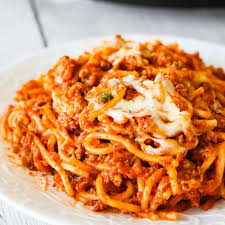 crock pot spaghetti this is not t food