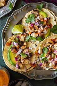 Grilled Shredded Chicken Tacos gambar png