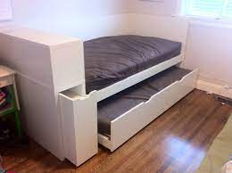 Ausziehbett + kopfteil + bücherregal (zusammenpassend) der serie odda von ikea (90x200). Ikea Odda Bed Assembled In North Vancouver Quarto De Crianca Moveis Quarto
