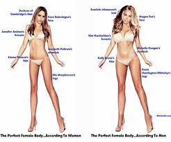 See your 3d body shape from measurements. He Says She Says The Ideal Male Female Body Parts Look Like