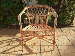 Rattan Chair Wicker Chair Vintage
