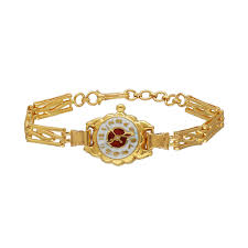 gold baby watch bracelet 67va9923