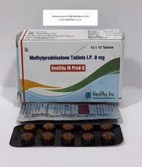 Healthy-M-Pred-8 Methyl Prednisolone Tablets 8 mg