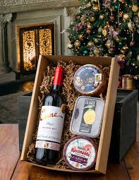 cheese wine box holiday gift