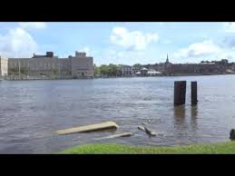 Storm Surge Looks Likely Along The Cape Fear River In Wilmington N C