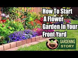 Flower Garden In Your Front Yard