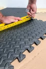 Smart Easy Basement Flooring Idea