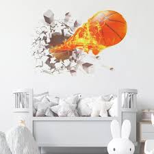sports themed wall decals decorative 3d