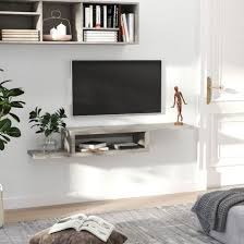 Homcom Wall Mounted Floating Tv Stand