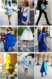 what colors go well with blue clothes
