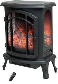 24 tall electric wood stove fireplace