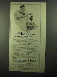1920 Quaker Oats Ad Price 35c 60 Dish And 50 Similar Items