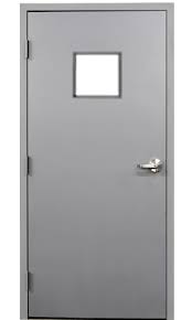 Fire Rated Commercial Steel Doors With