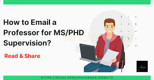 This video presents the different requirements to pursue master degree in canada. How To Email A Professor For The Supervision In Ms Phd