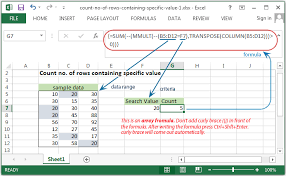 excel count count no of rows
