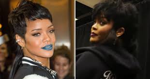The move paid rich dividends and the album sold. Rihanna Is Rocking An Edgy Mullet Hairstyle Again Popsugar Beauty