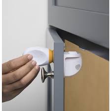 adhesive magnetic lock system extra key