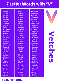 450 7 letter words with v meaning pdf
