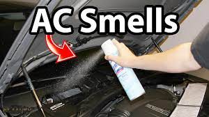 how to remove ac smells in your car