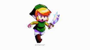Find gifs with the latest and newest hashtags! Pixel Link Walk Cycle By Artistgamergal On Newgrounds