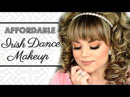 affordable irish dance makeup tutorial