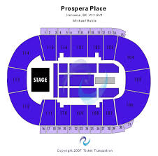 Prospera Place Tickets Prospera Place Seating Chart
