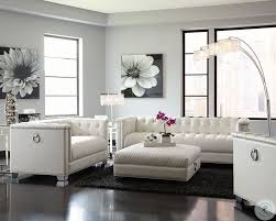 Loveseats White Living Room Set
