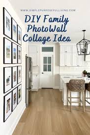 Easy Diy Monthly Photo Wall Collage