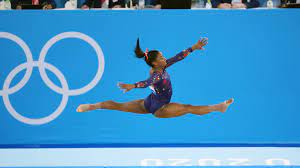 simone biles starts olympics with a