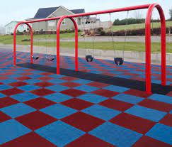bounce back playground tiles rubber