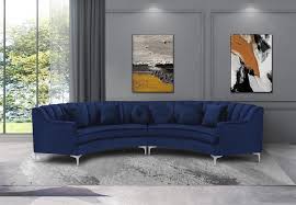 curved sectional sofa symmetrical couch