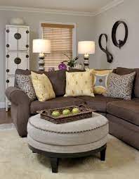 sectional gray silver brown w