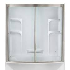 Framed Sliding Tub Shower Door