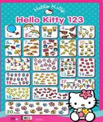 Hello Kitty Wall Chart 123 By Igloo Books Ltd