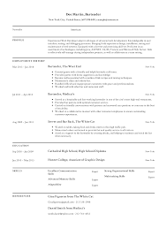 Resume templates find the perfect resume template. Bartender Resume Templates 2020 Free Do 1883571 Png Images Pngio