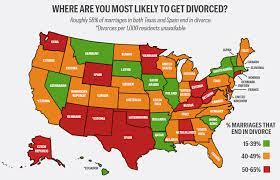 Is Arkansas a state with a 50/50 divorce rate?