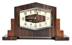 Art Deco Bauhaus German Mantel Clock