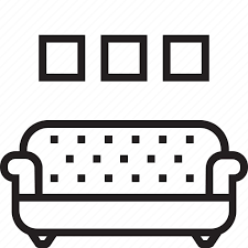 Furniture Leather Sofa Icon