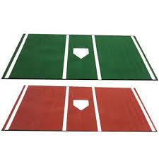deluxe homeplate mat with throw down