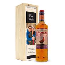 Whiskey which means water of life in irish. Custom Whisky Gift Famous Grouse Yoursurprise
