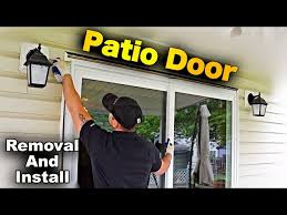 How To Remove And Install A Patio Door