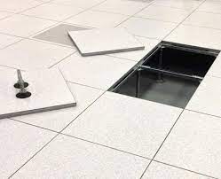 computer room floor tiles raised