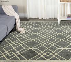 hand tufted wool cotton floor carpet