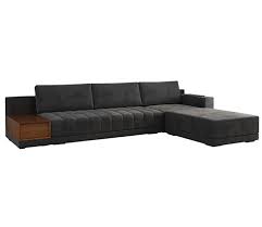 Right Aligned Sectional Sofa Velvet