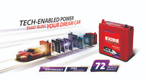 maintenance free car battery by exide
